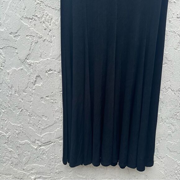 CHICO’s Travelers Dress Women Size 8 Slinky Sleeveless Casual Evening Stretch - Picture 3 of 7